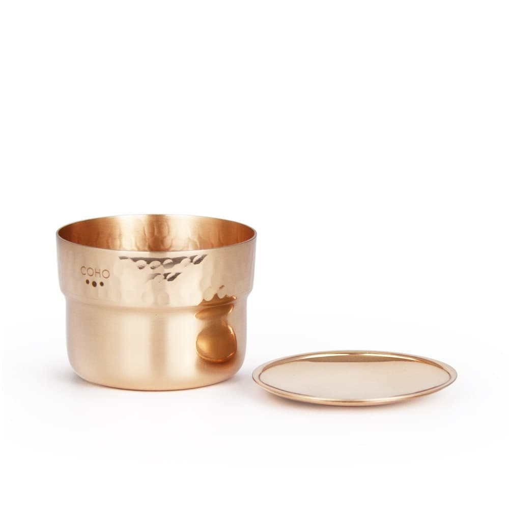 Copper Water Mug with Lid